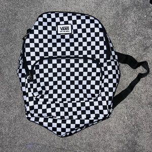 | checkered Vans mini backpack |